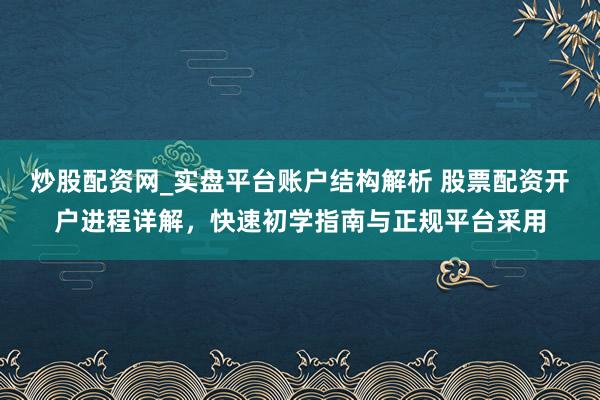 炒股配资网_实盘平台账户结构解析 股票配资开户进程详解，快速初学指南与正规平台采用